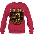 Sweatshirt — Deep Red
