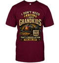 Short Sleeve Tee — Maroon