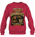 Sweatshirt — Deep Red