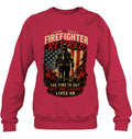 Sweatshirt — Deep Red