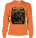 Long Sleeve — Safety Orange