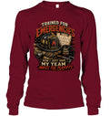 Long Sleeve — Cardinal Red