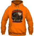 Hoodie — Safety Orange