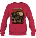Sweatshirt — Deep Red
