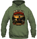 Hoodie — Military Green