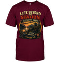 Short Sleeve Tee — Maroon