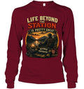 Long Sleeve — Cardinal Red