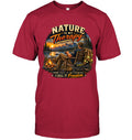 Short Sleeve Tee — Deep Red