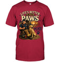 Short Sleeve Tee — Deep Red