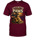 Short Sleeve Tee — Maroon