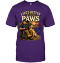 Short Sleeve Tee — Purple