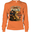 Long Sleeve — Safety Orange