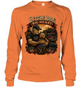 Long Sleeve — Safety Orange