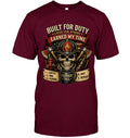 Short Sleeve Tee — Maroon