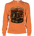 Long Sleeve — Safety Orange