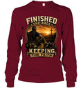 Long Sleeve — Cardinal Red
