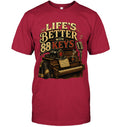 Short Sleeve Tee — Deep Red
