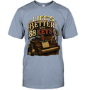 Short Sleeve Tee — Light Blue