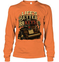 Long Sleeve — Safety Orange
