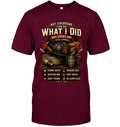 Short Sleeve Tee — Maroon