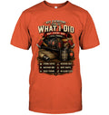 Short Sleeve Tee — Orange