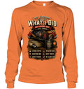 Long Sleeve — Safety Orange