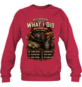 Sweatshirt — Deep Red