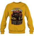 Sweatshirt — Gold