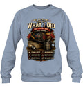 Sweatshirt — Light Blue
