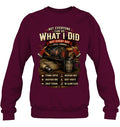 Sweatshirt — Maroon
