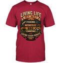 Short Sleeve Tee — Deep Red