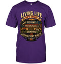 Short Sleeve Tee — Purple