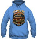 Hoodie — Carolina Blue
