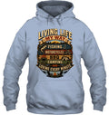 Hoodie — Light Blue