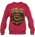 Sweatshirt — Deep Red