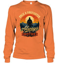 Long Sleeve — Safety Orange